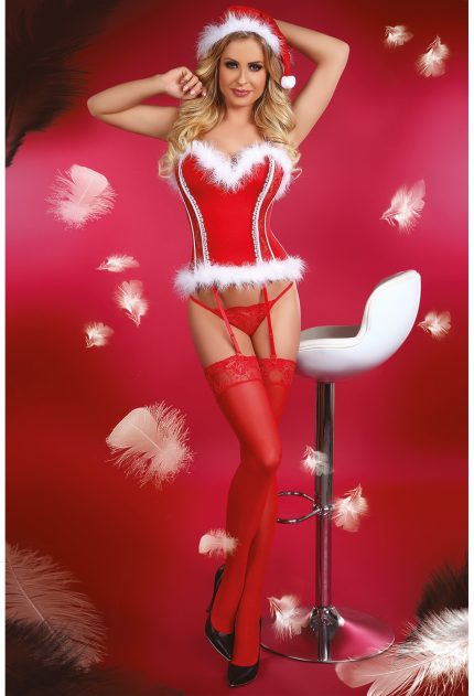 Costumatie Craciunita Sexy Snow Princess LivCo Red