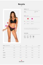 Set sexy Renelia Obsessive Black