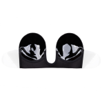 BYE-BRA - SUJETADOR SIN ASAS EN U NEGRO COPA B - imagine 4