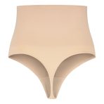 BYE-BRA - FAJA SIN COSTURAS ESTILO TANGA BEIGE TALLA M - imagine 4