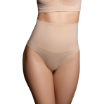 BYE-BRA - FAJA SIN COSTURAS ESTILO TANGA BEIGE TALLA M - imagine 2