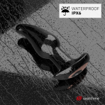 ANBIGUO - WATCHME REMOTE CONTROL ANAL PLUG VIBRATOR WITH ROTATION OF AMADEUS PEARLS - imagine 5