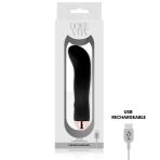DOLCE VITA - RECHARGEABLE VIBRATOR TWO BLACK 7 SPEED - imagine 4