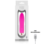DOLCE VITA - RECHARGEABLE VIBRATOR FOUR PINK 7 SPEEDS - imagine 3