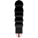 DOLCE VITA - RECHARGEABLE VIBRATOR SIX BLACK 7 SPEEDS - imagine 2