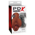 PDX PLUS - PICK YOUR PLEASURE DOUBLE BROWN MASTURBATOR - imagine 4