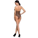 PASSION - WOMAN BS087 BLACK BODYSTOCKING ONE SIZE - imagine 2