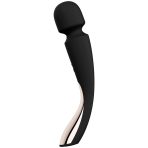 LELO - SMART MEDIUM WAND 2 BLACK MASSAGER - imagine 2