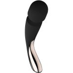 LELO - SMART MEDIUM WAND 2 BLACK MASSAGER - imagine 3