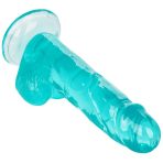 CALEXOTICS - SIZE QUEEN DILDO BLUE 15.3 CM - imagine 2