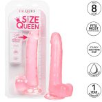CALEXOTICS - SIZE QUEEN DILDO PINK 20.3 CM - imagine 2