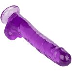 CALEXOTICS - SIZE QUEEN DILDO PURPLE 25.5 CM - imagine 3