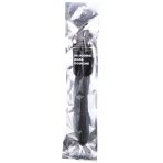 ALL BLACK - MEGA RIPPLE SHOWER ANAL SILICONE 28.5 CM - imagine 2