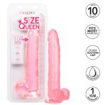 CALEXOTICS - SIZE QUEEN DILDO PINK 25.5 CM - imagine 2