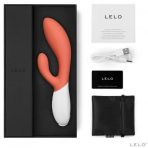 LELO - INA 3 LUXURY CORAL RABBIT VIBRATOR - imagine 2