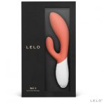 LELO - INA 3 LUXURY CORAL RABBIT VIBRATOR - imagine 3