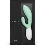 LELO - INA 3 GREEN RABBIT VIBRATOR LUXURY SEAWEED - imagine 5