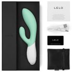 LELO - INA 3 GREEN RABBIT VIBRATOR LUXURY SEAWEED - imagine 4