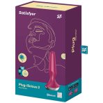 SATISFYER - PLUG ILICIOUS 2 PLUG VIBRATOR BERRY - imagine 5