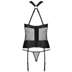 PASSION - AMANDA CORSET CUERO ECOLOGICO L/XL - imagine 5