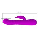 PRETTY LOVE - MOLLY VIBRATOR WITH RECHARGEABLE ROTATION - imagine 3