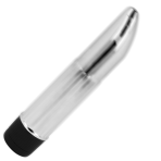 OHMAMA - MINI VIBRATOR SILVER 13.5 CM - imagine 2