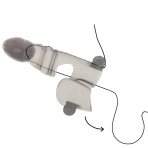 OHMAMA - PENIS AND TESTICLE SHEATH 3 MOTORS - imagine 2