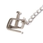 OHMAMA FETISH - METAL SCREW CLAMPS WITH CHAIN - imagine 2