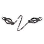 OHMAMA FETISH - JAPANESE NIPPLE Clamps WITH BLACK CHAIN - imagine 5