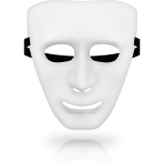 OHMAMA - MASKS WHITE MASK ONE SIZE - imagine 2