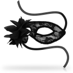 OHMAMA - MASKS BLACK LACE AND FLOWER MASKS - imagine 2