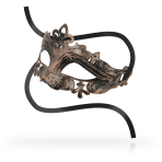 OHMAMA - MASKS COPPER VENETIAN STYLE MASK - imagine 2