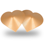 COQUETTE CHIC DESIRE - NIPPLE COVERS GOLDEN HEARTS - imagine 3