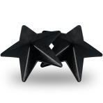 COQUETTE CHIC DESIRE - NIPPLE COVERS BLACK STARS - imagine 4