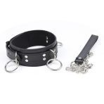 OHMAMA FETISH - SUBMISSION NECKLACE WITH 3 RINGS - imagine 4