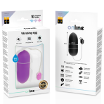 ONLINE - WATERPROOF VIBRATING EGG PURPLE - imagine 4