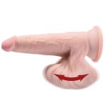 KING COCK - PLUS 3D DILDO SWINGING BALLS 20.3 CM - imagine 4