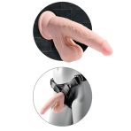 KING COCK - PLUS 3D DILDO SWINGING BALLS 20.3 CM - imagine 5