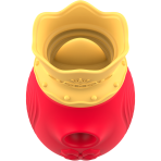 INTENSE - CLITORIS STIMULATOR 10 SUCTION AND LICKING MODES - RED - imagine 3