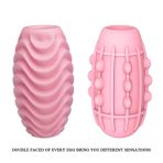 PRETTY LOVE - PINK DOUBLE SIDED MASTURBATOR EGG - imagine 3