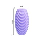 PRETTY LOVE - DOUBLE SIDED LILAC MASTURBATOR EGG - imagine 4