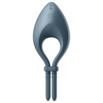 SATISFYER - BULLSEYE RING VIBRATOR APP GREY - imagine 2