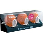 SATISFYER - 3 MASTURBATOR EGGS CRUNCHY - imagine 2