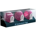 SATISFYER - 3 MASTURBATOR EGGS BUBBLE - imagine 2