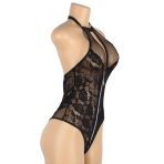 SUBBLIME - TEDDY ENCAJE FLORAL CREMALLERA L/XL - imagine 4