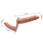 BAILE - ULTRA PASSIONATE DOUBLE DILDOS WITH HARNESS - imagine 3