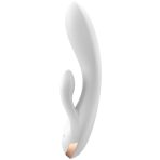 SATISFYER DOUBLE FLEX VIBRADOR APP - BLANCO - imagine 2