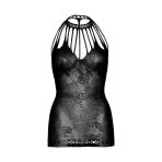 LEG AVENUE - LACE MINI DRESS WITH CUT-OUTS ONE SIZE - BLACK - imagine 5