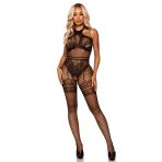 LEG AVENUE - BODYSTOCKING CUELLO HALTER TALLA ÚNICA - NEGRO - imagine 4