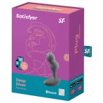 SATISFYER - DEEP DIVER PLUG VIBRADOR APP GRIS - imagine 4
